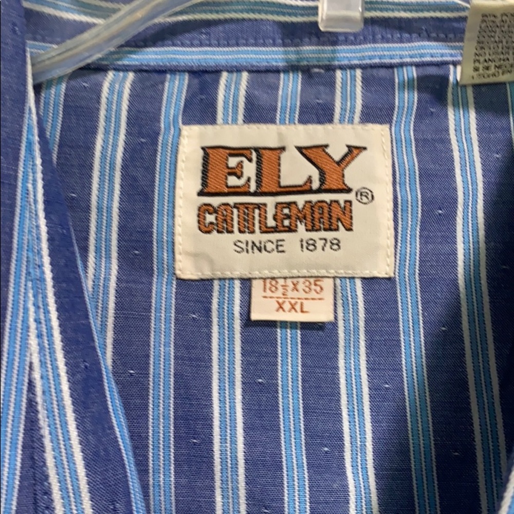 Ely Cattleman Western Pearl Snap Shirt - Picture 2 of 3